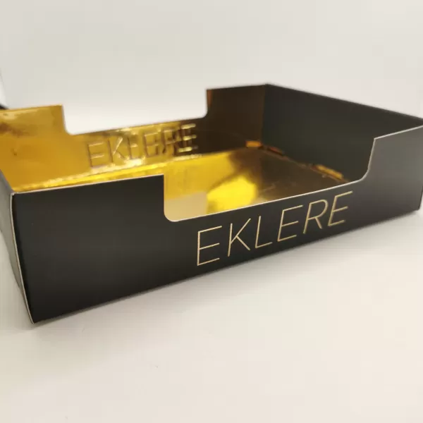 VASSOIO CROISSANT, BON BON, PORTA PASTE, BAKERY,  CIOCCOLATO, CONFETTI, PRALINE