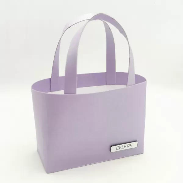 Pochette IN CARTA PERLATA porta ovetti, bon bon, praline, cioccolatini, biscotti