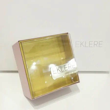 SCATOLA DEGUSTAZIONE DUE LIVELLI CONFETTI, CIOCCOLATO, BON BON, PRALINE, ALTRO 2