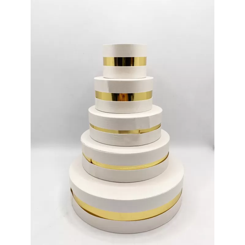 Scatola degustazione in perlata Ø 6cm