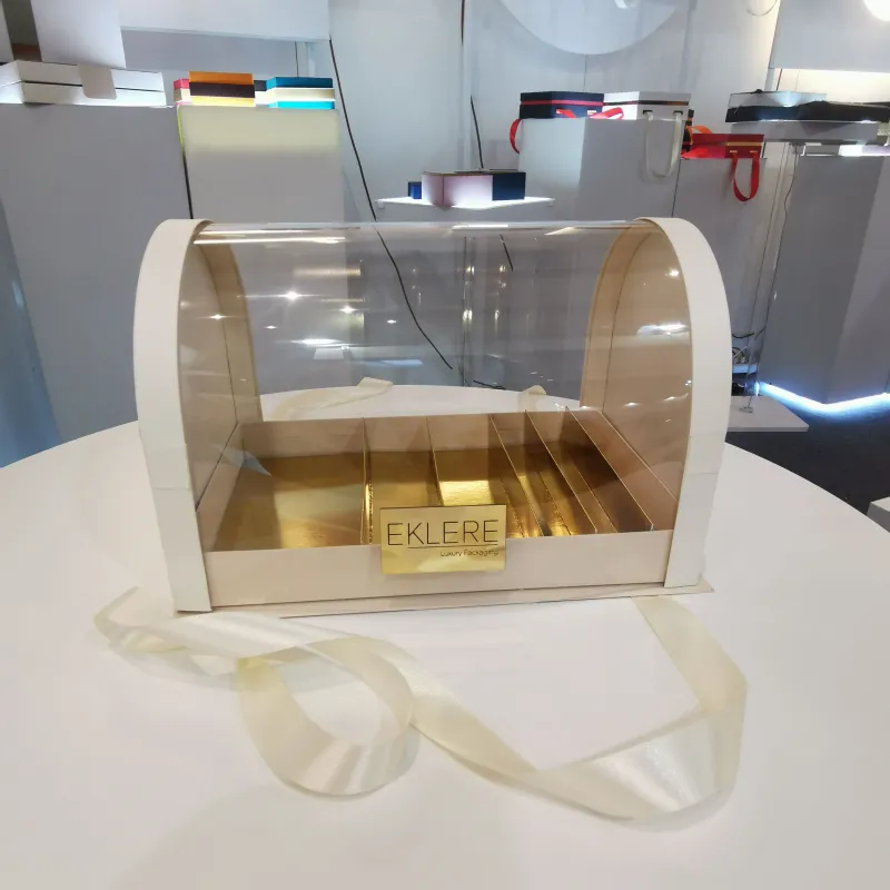 Scatola BAULETTO per dolce, porta torta, monoporzione, porta paste