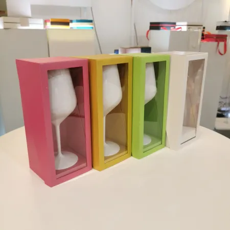 Scatola dolce al cucchiaio, alloggio per bicchiere e/o calice, idea regalo, degustazione 2