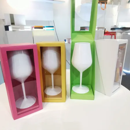 Scatola dolce al cucchiaio, alloggio per bicchiere e/o calice, idea regalo, degustazione