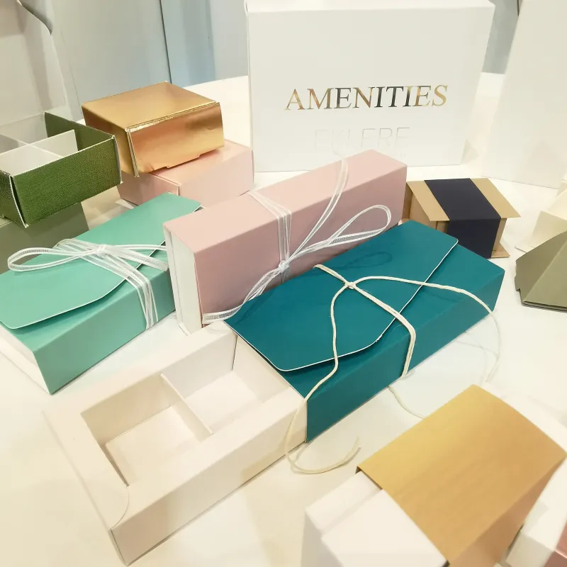 Amenities astucci e scatoline personalizzate