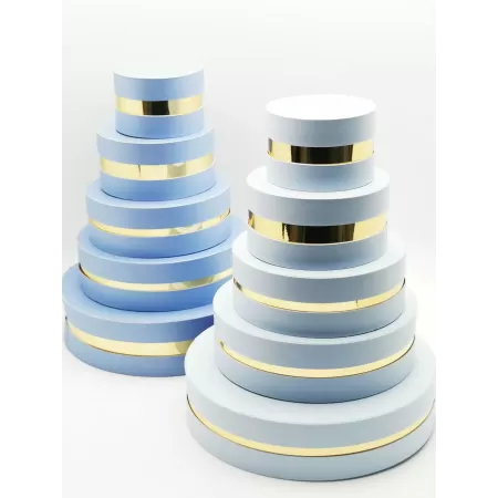 Scatola degustazione in perlata Ø 10cm 2