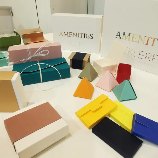 Amenitie astucci e scatoline personalizzate