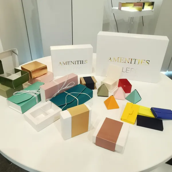 Amenitie e astucci, scatoline personalizzate