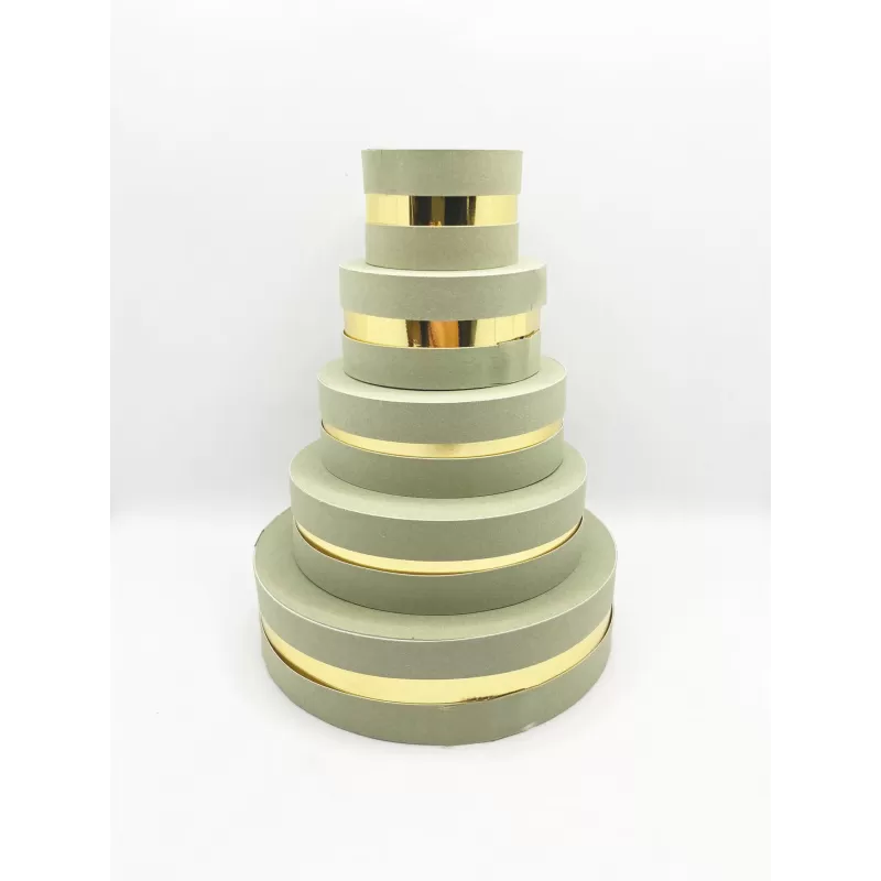 Scatola degustazione in perlata Ø 10cm