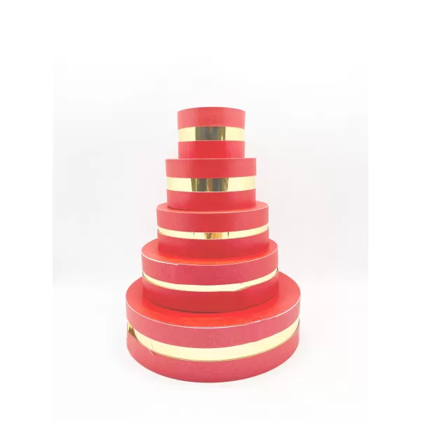 Scatola degustazione in perlata Ø 10cm