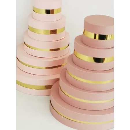 Scatola degustazione in perlata Ø 10cm