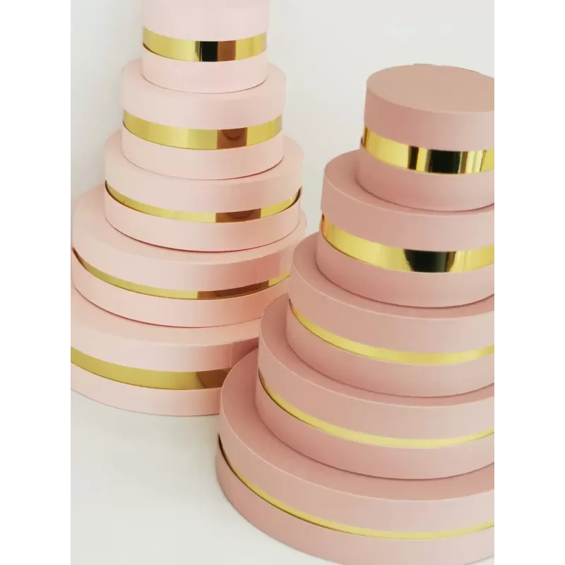 Scatola degustazione in perlata Ø 10cm