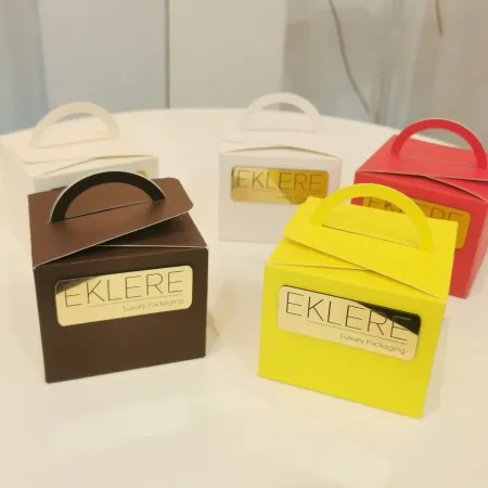 Scatola dolce monoporzione, torta, porta paste