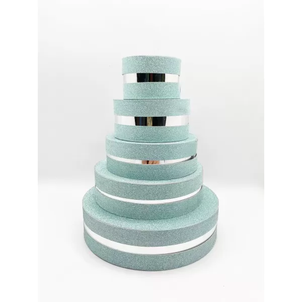 Scatola degustazione glitter Ø 6 cm