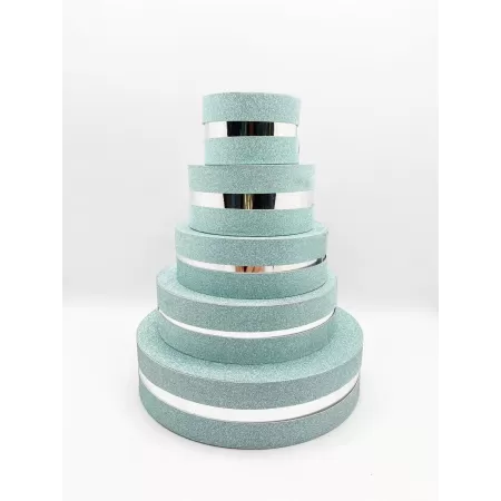 Scatola degustazione glitter Ø 8 cm