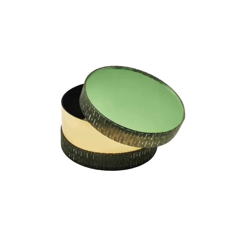 Scatola degustazione plex specchio Ø 6 cm