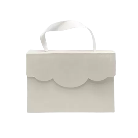 Wedding Bag Cartoncino neutro bianco