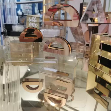 Pochette Luxury Event realizzata in plex trasparente