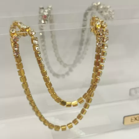 Pochette Luxury Event realizzata in plex trasparente e manici swarovski 2