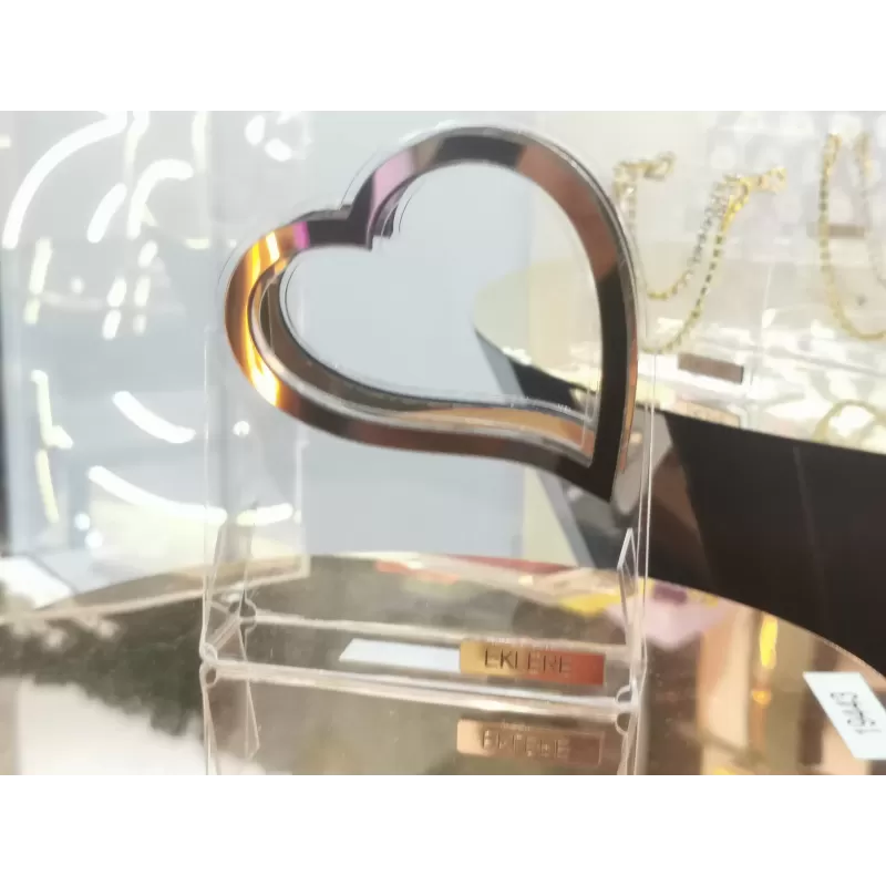 Pochette Luxury Event realizzata in plex trasparente