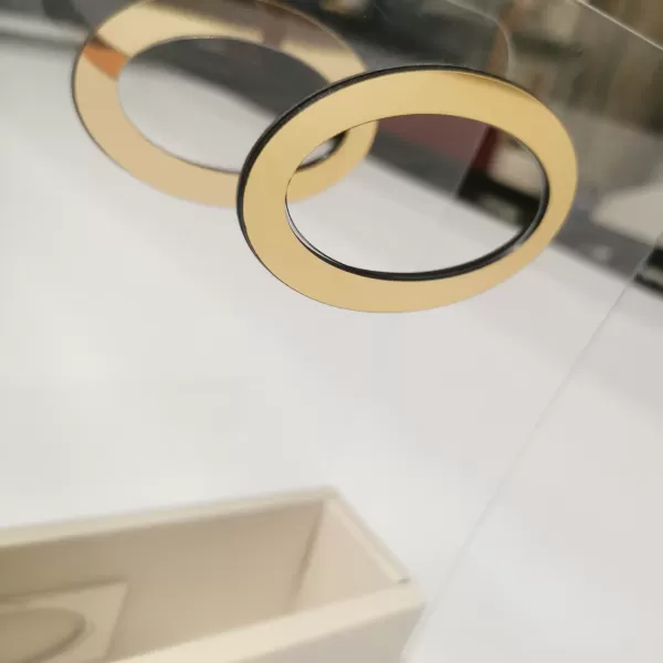 Pochette Luxury Event realizzata in plex trasparente