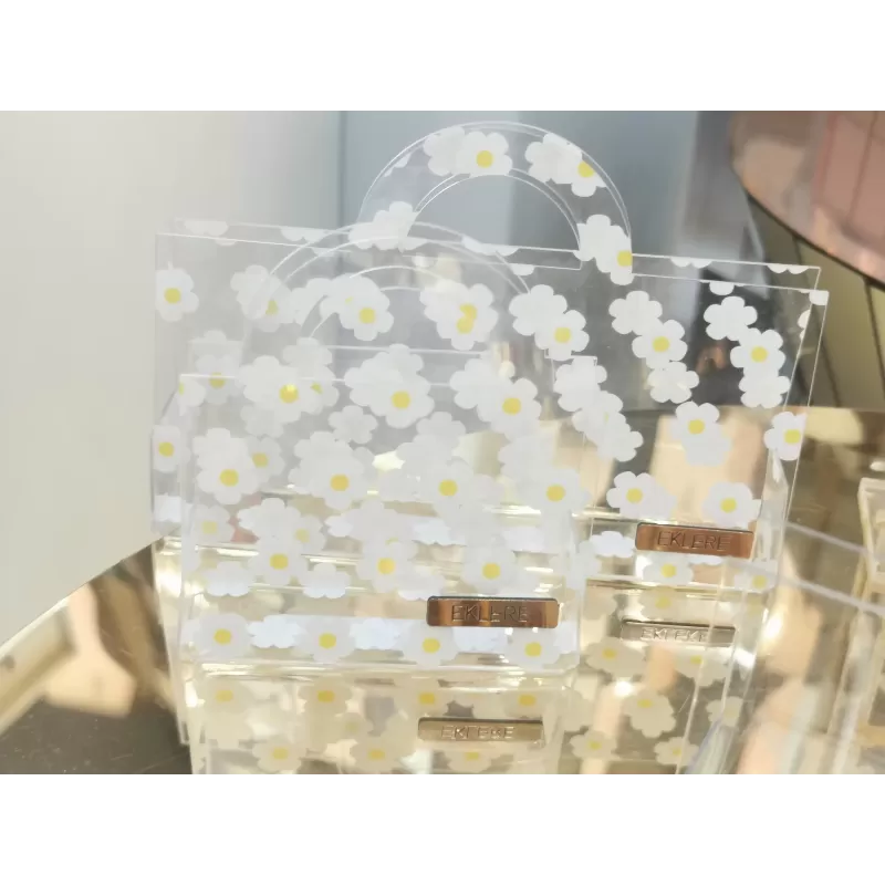 Pochette Luxury Event realizzata in plex trasparente