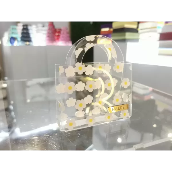 Pochette Luxury Event realizzata in plex trasparente