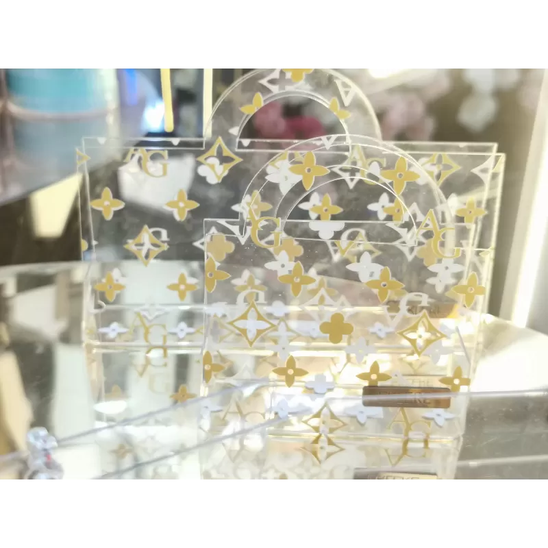 Pochette Luxury Event realizzata in plex trasparente