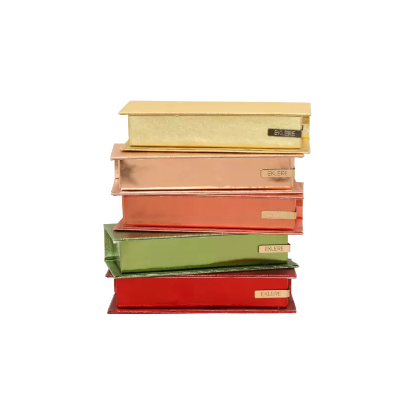 Scatola a libro, 150x50x30mm, Luxury Event, degustazione confetti, bon bon, Cioccolato, praline, ecc.