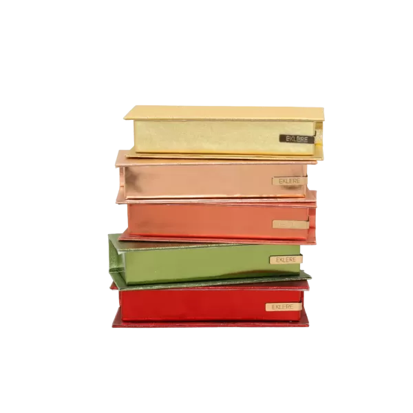 Scatola a libro, 150x50x30mm, Luxury Event, degustazione confetti, bon bon, Cioccolato, praline, ecc.