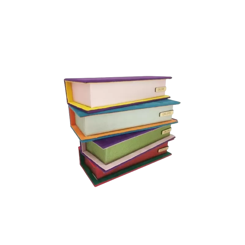 Scatola a libro, 200x60x30mm, Luxury Event, degustazione confetti, bon bon, Cioccolato, praline, ecc.