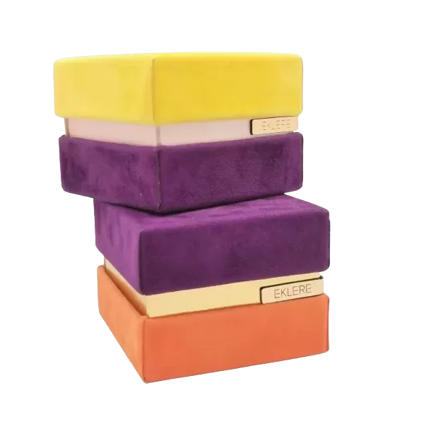 Scatola degustazione, 100x100x65 mm, Luxury Event, confetti, bon bon, Cioccolato, praline, ecc.