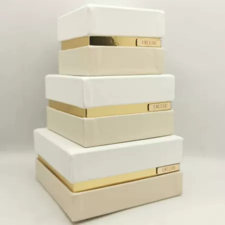Scatola degustazione, 100x100x65 mm , ECOPELLE, Luxury Event