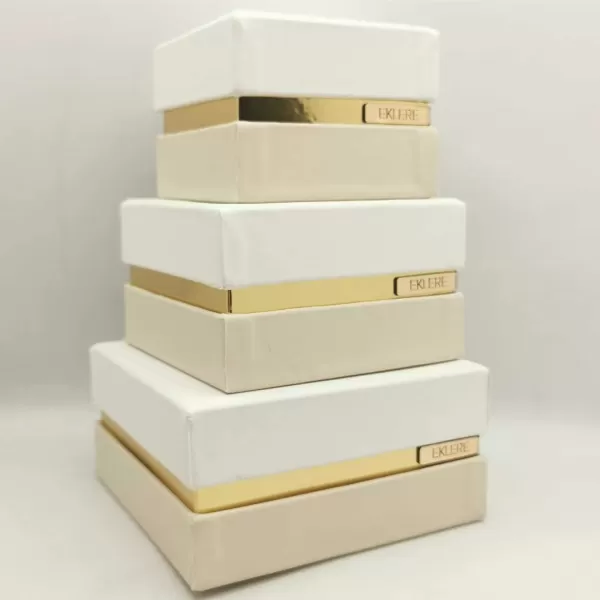 Scatola degustazione, 100x100x65 mm , ECOPELLE, Luxury Event