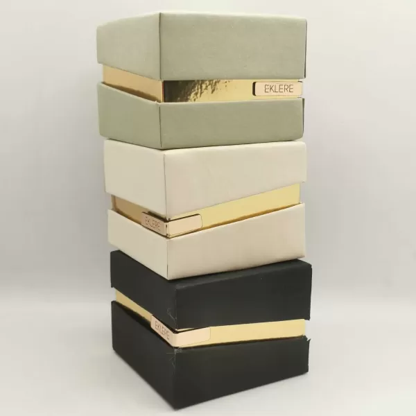 Scatola degustazione, 120x120x60 mm , anima trasversale