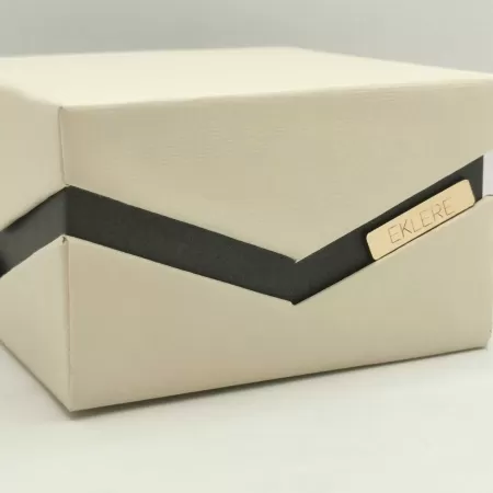 Scatola degustazione, 80x80x60 mm , anima a “V”