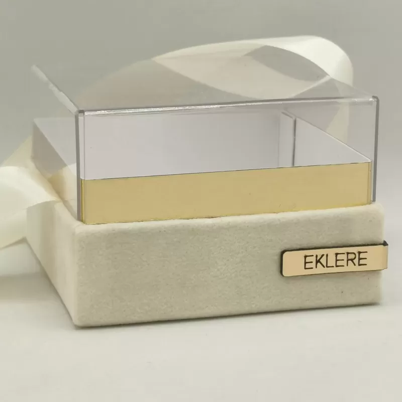 Scatola degustazione 80x80x35 top line