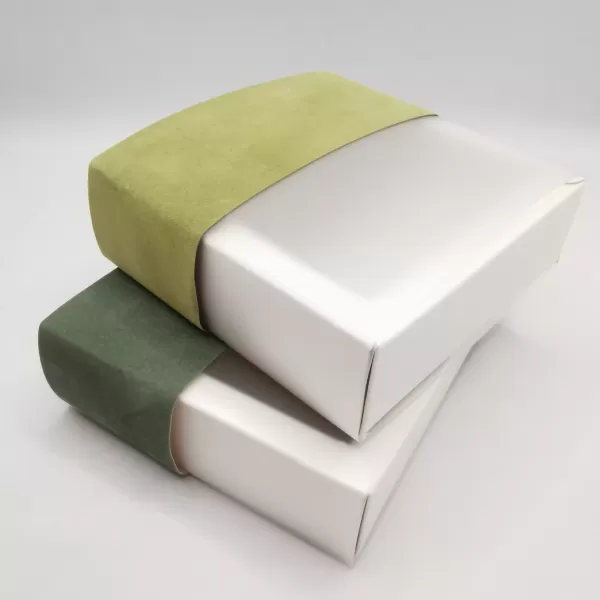 Scatola degustazione a fiammifero confetti, cioccolato, praline, marshmallow