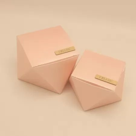 Scatola degustazione Diamond, METALLIC, 60x60x45 mm circa 2