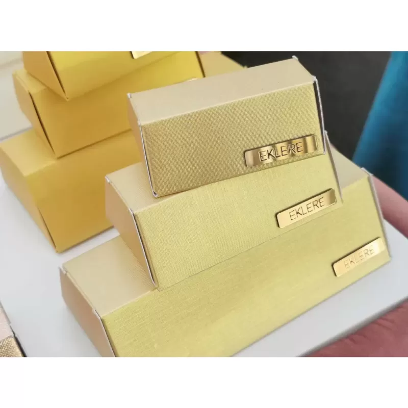 Scatola degustazione e segnaposto Lingotto, 90x55x35 mm circa