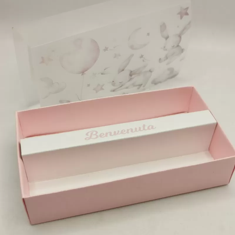 Scatola degustazione confetti, bomboniera. cadeaux