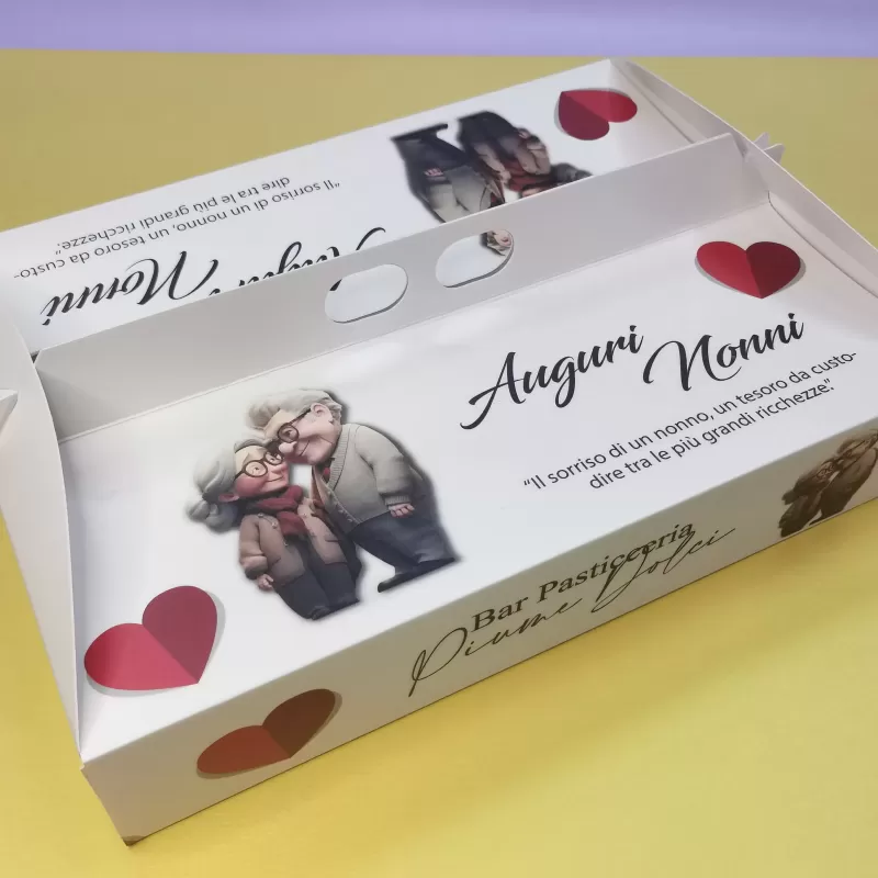 Porta Paste porta dolci 212x152x70