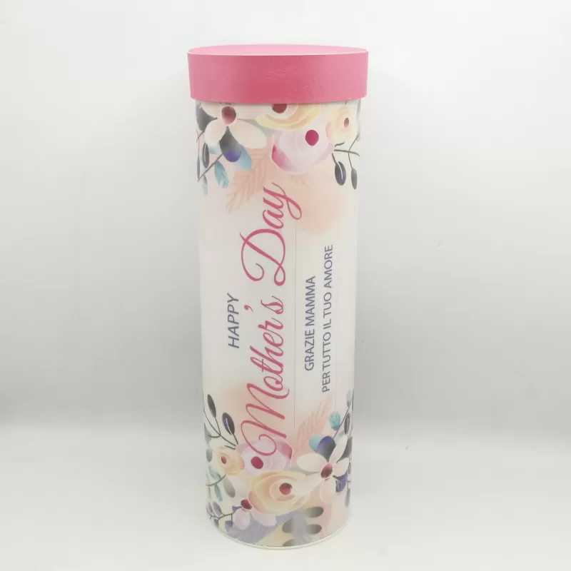 Scatola Tubo Festa Ø 80mm altezza 240mm