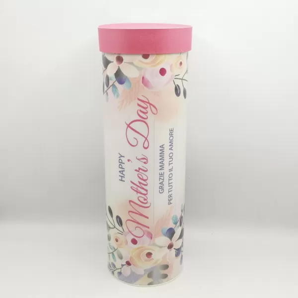 Scatola Tubo Festa Ø 80mm altezza 240mm