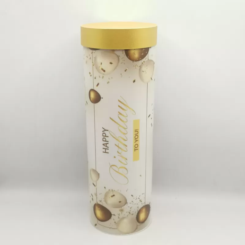 Scatola Tubo Festa Ø 80mm altezza 240mm