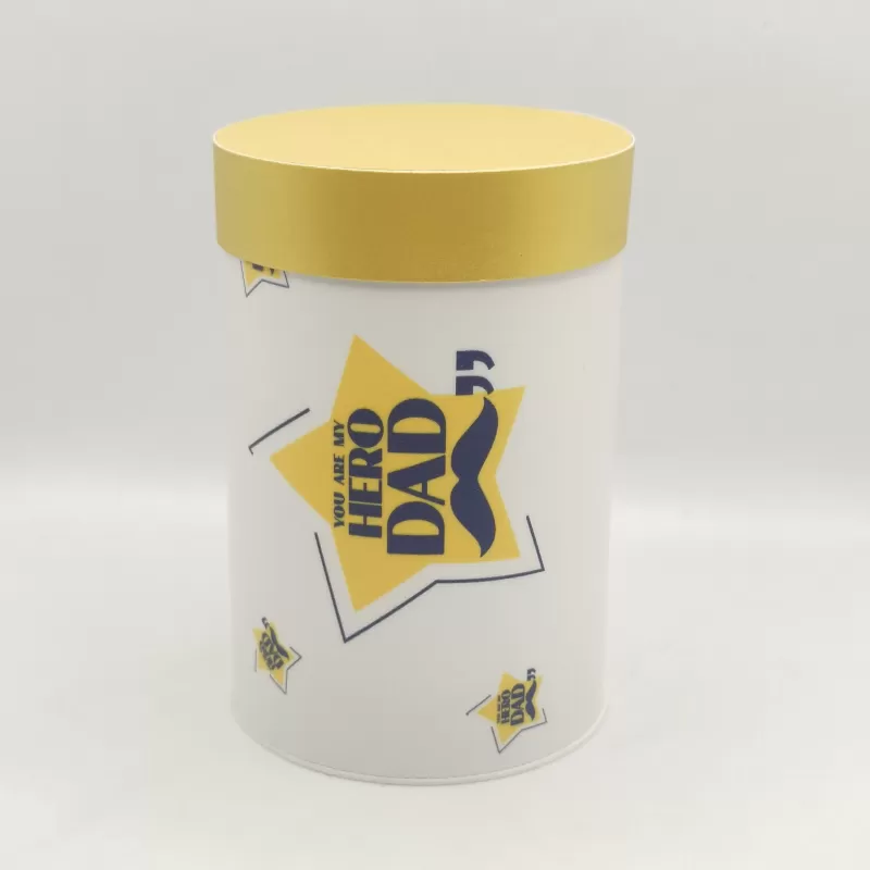 Scatola Tubo Festa Ø 80mm altezza 120mm