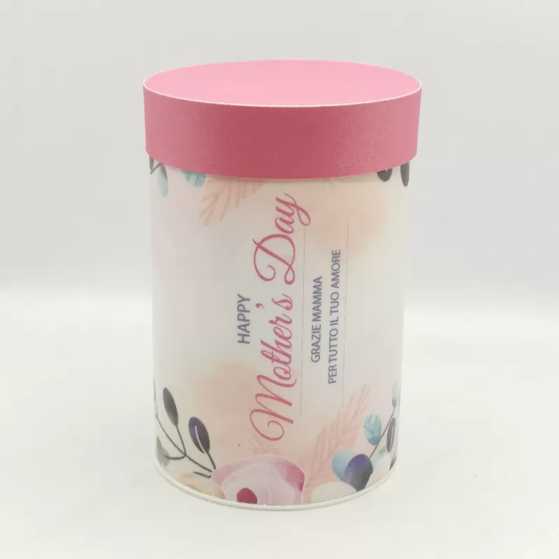 Scatola Tubo Festa Ø 80mm altezza 120mm