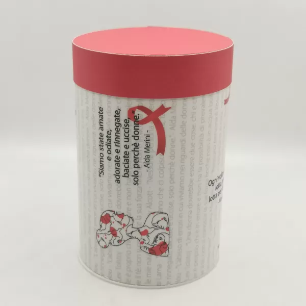 Scatola Tubo Festa Ø 80mm altezza 120mm