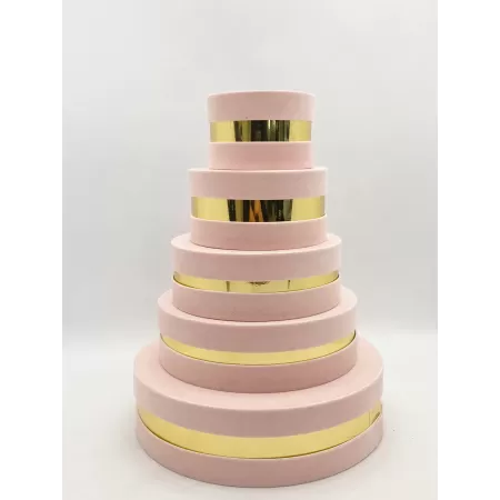 Scatola degustazione in velluto Ø 6cm 2