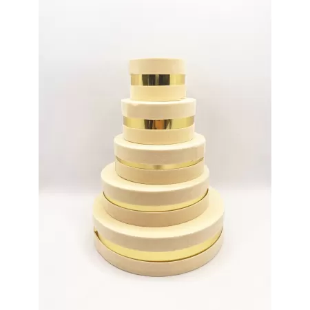 Scatola degustazione in velluto Ø 8cm