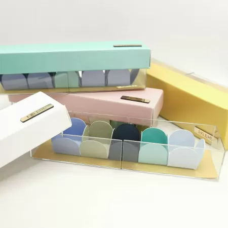 SCATOLA DEGUSTAZIONE CIOCCOLATO, CONFETTI, BON BON, ALTRO